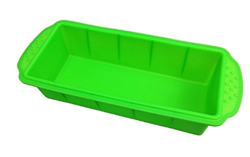 GMMH Original - Molde de Silicona para Hornear con Forma de cajón Rectangular - Verde