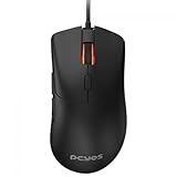 MOUSE GAMER PCYES HYDRUS BLACK VULCAN - 12400 DPI - RGB - 6 BOTÕES - PMGHBV