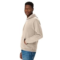 Hanes Comfortblend EcoSmart Hoodie, Midweight Fleece, Pullover Hooded Sweatshirt for Men, Sand — image 4