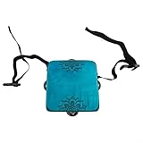 Dynamische Cajon-Trommel mit leichtem Design und sattem Klang für musikalische Kreativität (blau)