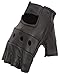 First Manufacturing Lightweight Fingerless Gloves (Black, Large)