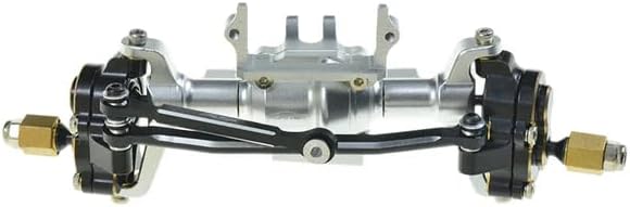 Aluminum Complete PRE-Built Rear AXLE Set for FURITEK Cayman PRO V2 4X4 Spare Part - Remote Control Car, RC Cars, RC Crawler 1/18 Upgrade Parts (HELIIDRECT) (Front)