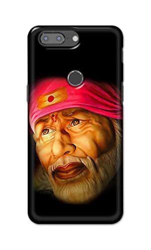 Image of PRINTFIDAA Sai Baba Lord Shiridi Great God Hinduism Religious Hard Back Cover for OnePlus 5T Back Cover -(P6) KAT1002