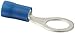 Vinyl Insulated Ring Terminal, 16-14 Wire Size, 5/16" Stud Size, 0.472" Width, 1.059" Length