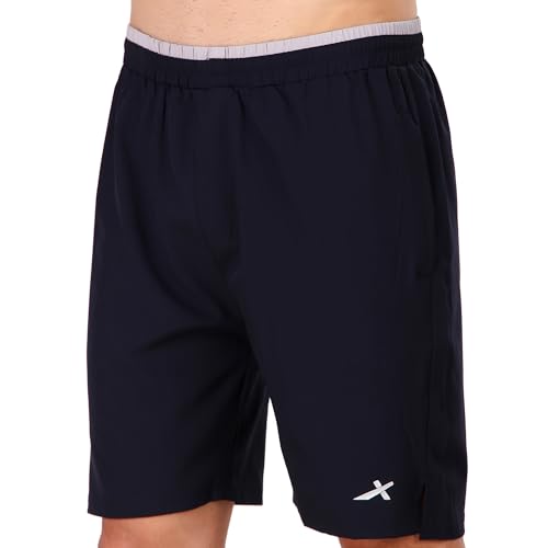 Image of VECTOR X Polyester Solid Sports Men Shorts for Running, Training, Fitness or Casual Use