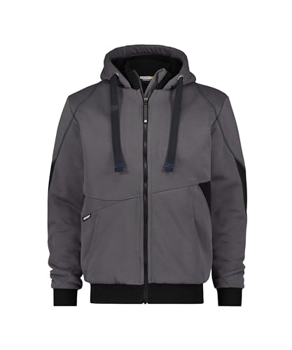 Veste sweat-shirt DASSY Pulse vêtements de travail chauds taille XL gris et noir