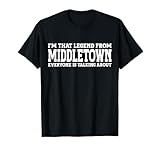 Middletown Hometown OH Ohio Home Roots Funny City Middletown T-Shirt