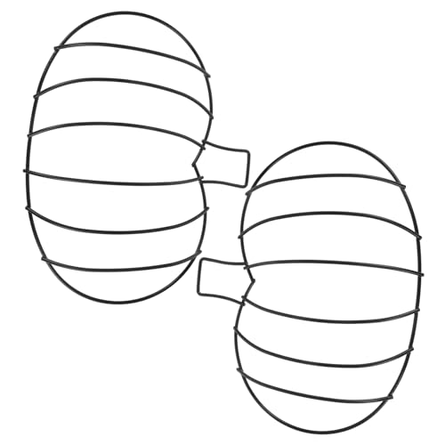 Levemolo Tall Fall Decor Metal Flower Wreath Frame DIY Wreath Support Outdoor Pumpkin Decor