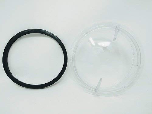 Pmw - Preethi/Preeti Mixer Eco Plus Jar Lid with Gasket - 1 Set - 0.4 Liter, Aqua