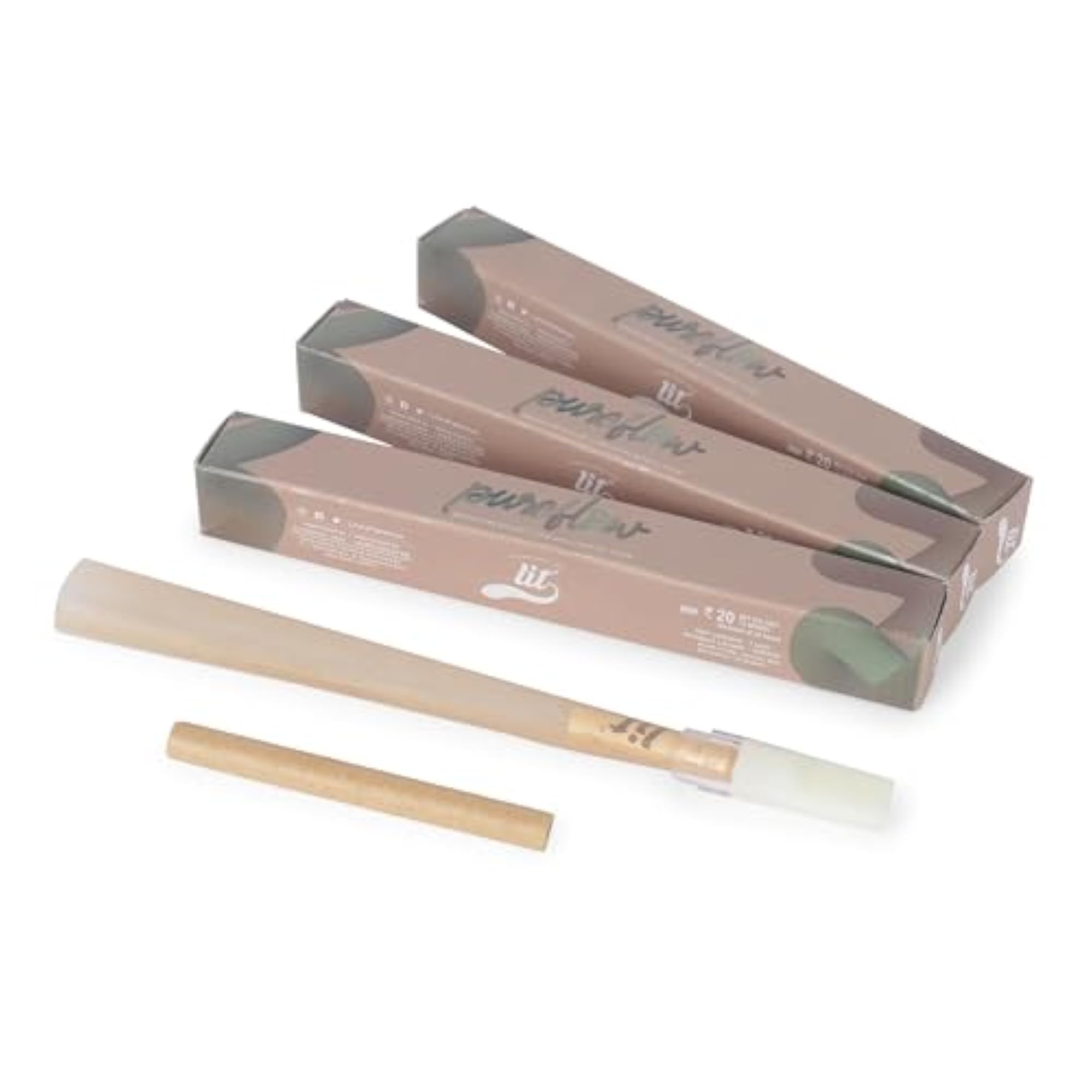 PureFlow Premium Rolling Papers, Pre-Rolled Cones