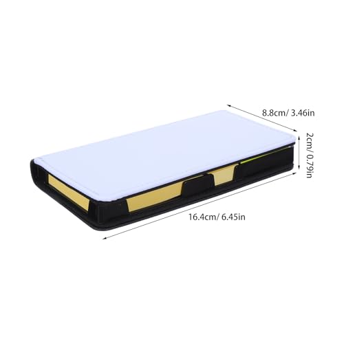 Bloc-notes adhésif avec distributeur Gadpiparty en papier vierge pour le bureau
