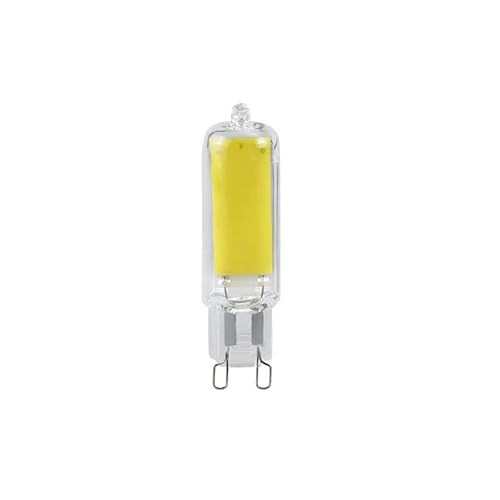 NXCVBNKZJ KJXP Lighting, Pack of 6, LED COB Bulbs AC220V G9 5W/7W/3W No Flicker LED Lamp Glass LED Home Chandelier Spotlight(Cold White,G9 3W)