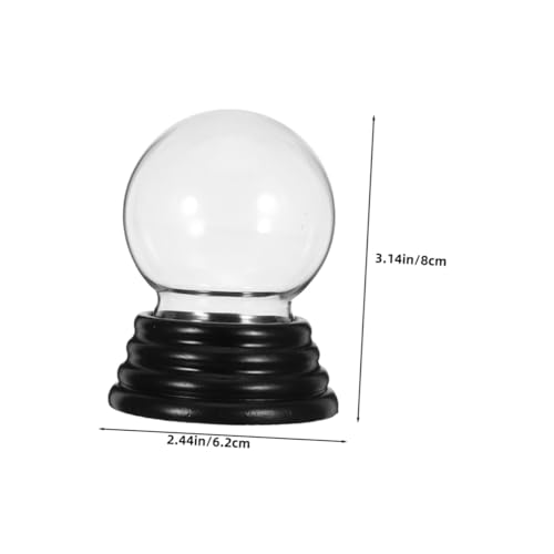 Bola de nieve artesanal para crear globos decorativos navideños 3