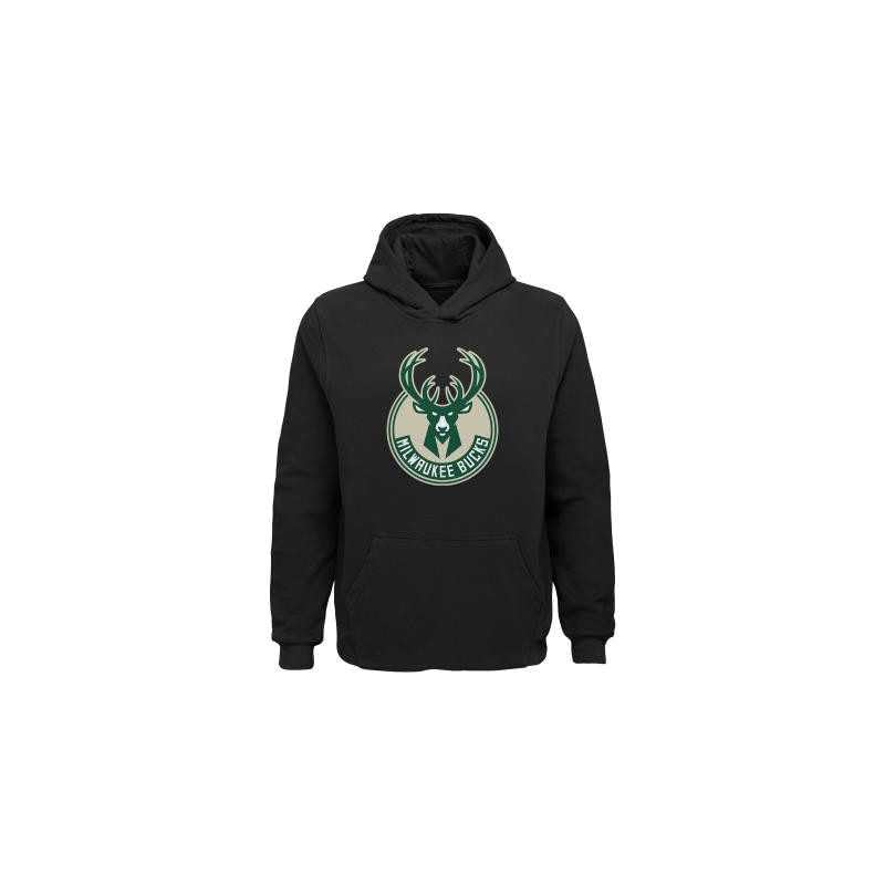 Sweat à capuche NBA Milwaukee Bucks pour le collège et le terrain de basket