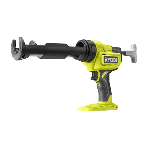 RYOBI - Pistolet à Cartouche Sans Fil 18V ONE+ RCG18-0 – Débit Réglable, Pression Jusqu’à 2 225 N, Pour cartouche : 310 mL, Idéal Silicone, Mastic et...