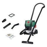 Bosch Aspirateur Eau et poussière PAS15-220 (Tubes rallonges, Flexible d’Aspiration 2,2 m,...