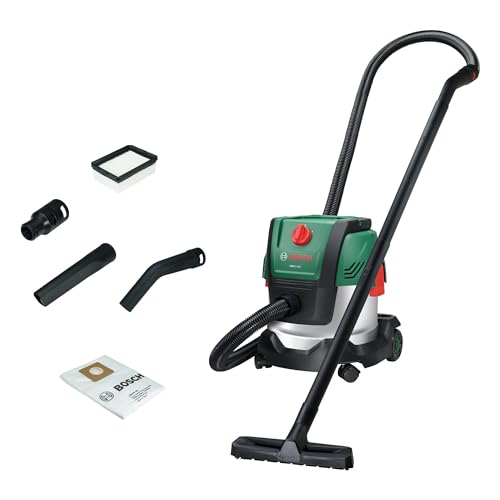 Bosch Aspirador con Cable PAS15-220 (Tubos de extensión (plástico), Manguera de aspiración de 2,2 m, Tubo Flexible/acodado, boquillas para Suelos y Ranuras, Filtro Plisado Plano, UniversalAdapter) Bosch Aspirador con Cable PAS15-220 (Tubos de extensión (plástico), Manguera de aspiración de 2,2 m, Tubo Flexible/acodado, boquillas para Suelos y Ranuras, Filtro Plisado Plano, UniversalAdapter)