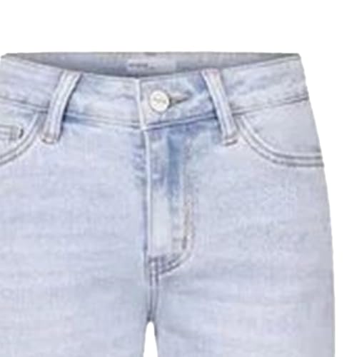 Mid Low Rise Baggy Jeans for Women Straight Distressed Trendy Casual Denim Pants with Pockets2
