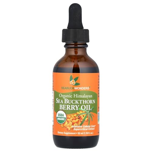 Organic Himalayan Sea Buckthorn Berry Oil - 1.76 fl. oz.(52 ml)