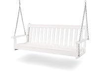 Algopix Similar Product 20 - POLYWOOD GNS60VWH Vineyard 60 Swing