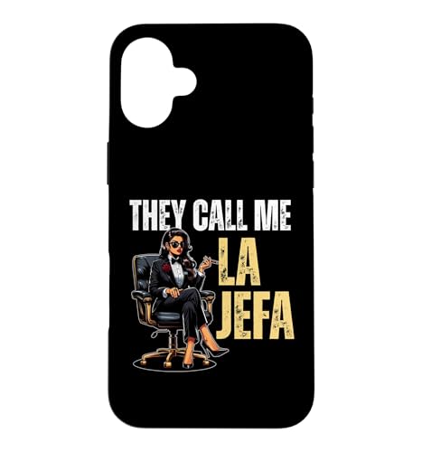 Funny Mexican Boss Design - They Call Me La Jefa �X�}�z�P�[�X iPhone 16 Plus �p