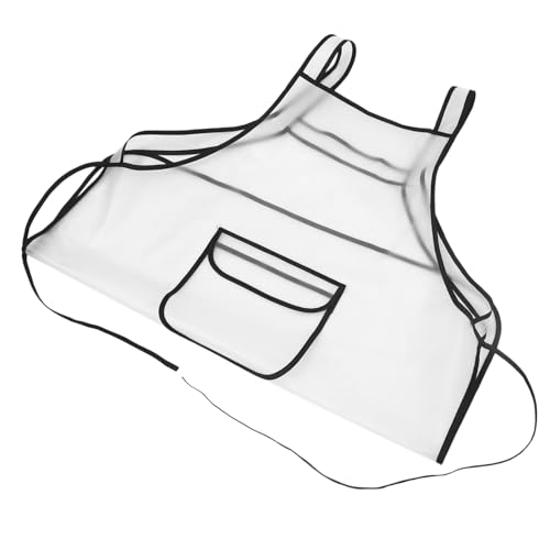 OSOLADY Waterproof Apron Hair Stylist for Women Hair Dresser for Women Aprons for Women with Pockets Women Apron Mens Chef Apron Hairstylist Apron Mens Apron Cooking Tpu