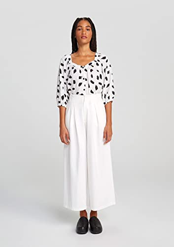 Calça Básica Feminina Cintura Alta Pantacourt - Verde XP