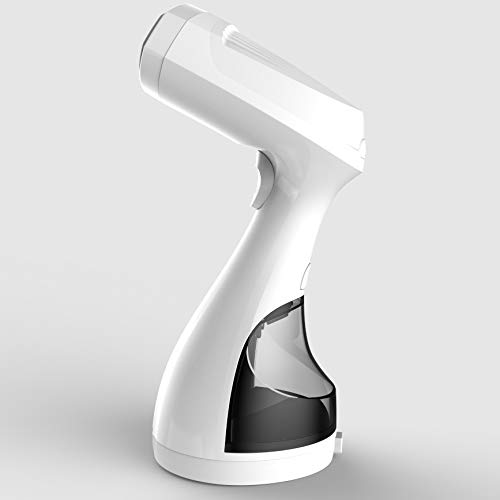 MagicPro Portable Garment Steamer for Clothes, Garments, Fabrics Removes Wrinkles for Fresh Clothing, Fast Heat and Auto Off, Handheld Travel Steamer with Detachable 300ml Water Tank by MagicPro - Used condition - US$27.18