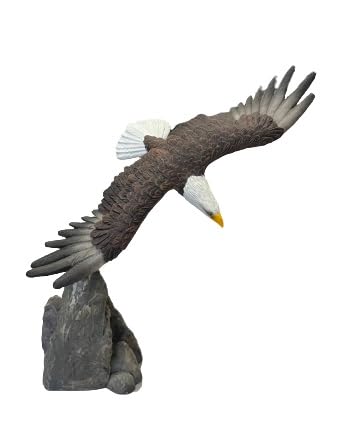 Figurine resine Aigle planant objet déco nature impexit - 3