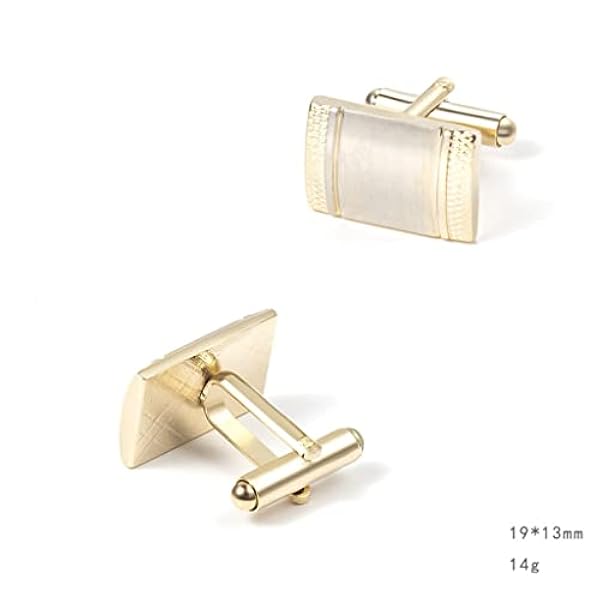 SLNFXC manschettknappar affärskostym pins metall franska manschettknappar smycken bar manschettknappar klädtillbehör