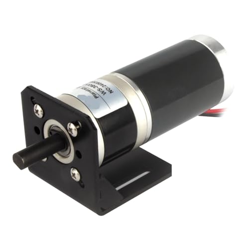 Moteur CC planétaire 24V 38mm résistant aux vibrations avec support de fixation - 3
