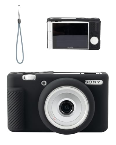 Sony (�\�j�[) ZV-1F/ZV-1M2/ZV-1 II �p �P�[�X �J�o�[ �ی�P�[�X �ی�J�o�[ YAJOJO �V���R�� �����h�~ �ϏՌ� �h�o �L�Y�h�~ �w��h�~ KODAK PIXPRO FZ55 �Ή�(�u���b�N)