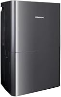 Vista 2 de Hisense Deshumidificador de bomba integrado de 3 velocidades de 50 pintas, 3 modos (automático, continuo, manual) Energy Star, pantalla LED, nivel