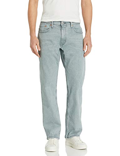 Levi's 559 Relaxed Straight Fit Jean Jeans, Batidora de Pizarra Oscura - Elástico, 31W x 34L para Hombre