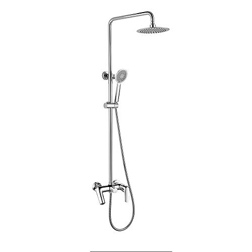 Douche effet pluie noire et mitigeur mural pour vos matins cocooning