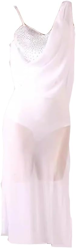 Women's Strapless Salsa Tango Dancewear Backless Latin Dance Dresses Sleeveless Cha Cha Dancing Outfits
