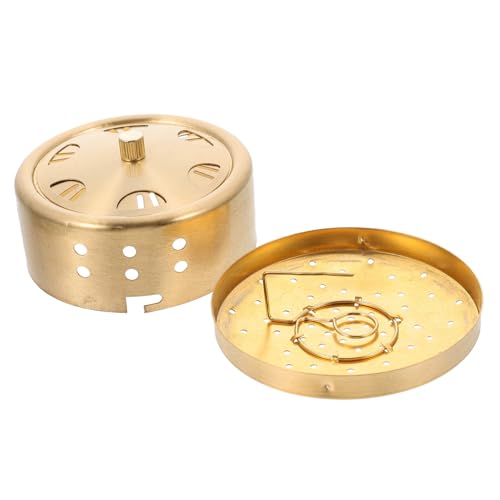 Caja de Moxibustión Portátil VALICLUD de Cobre, Quemador de Moxa sin Humo para Alivio de Rigidez Muscular y Terapia de Moxibustión miniatura 1