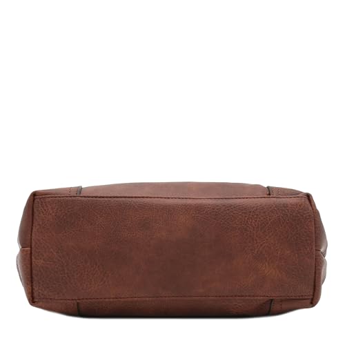 Image of Hobo Shoulder Bag with Big Snap Hook Hardware