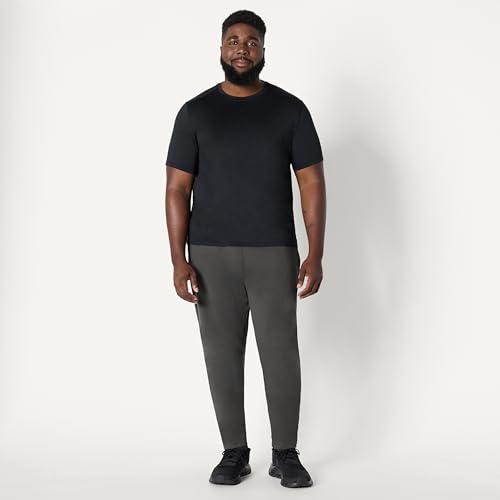 Amazon Essentials Men's Active Quick Dry Moisture Wicking Tech Stretch Lightweight Short-Sleeve T-Shirt, Black, XX-Large - Image 7