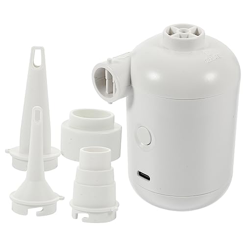 Anneome 1Set Electric Air Pump for Home Outdoor Use Multi Function Inflatable Mattress Pool Inflator High Airflow Lightweight Portable Design for Camping More