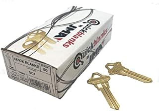 SC1 Brass Key Blanks Box 50 by JMA 1-pack
