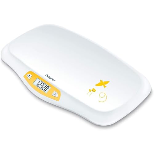 Beurer BY80 Digital Baby Scale, Infant Scale for Weighing in Poun...
