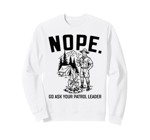 Nope Go Ask Your Patrol Leader Funny Scoutmaster Scouts BSA �g���[�i�[