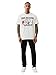 True Religion Men's Short Sleeve True Vintage No.1 Tee - Casual Graphic Crew Neck T-Shirt-Optic White, L