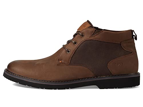 Image of Nunn Bush Denali Plain Toe Chukka Brown Crazy Horse 8 W (EE)