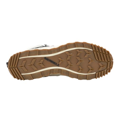 Merrell Merrell Men's Wildwood Mid Leather Waterproof Hiking Boot, Fog, 11.0