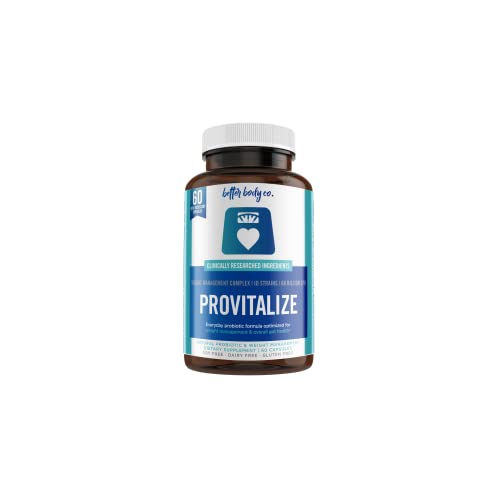 Original Provitalize | Natural Menopause Probiotics for Weight Gain, Hot Flashes, Night Sweats, Low Energy, Mood Swings, Gut Health. Unique Probiotics Formula