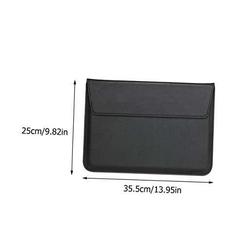 Funda de portátil en piel sintética texturizada de alta densidad y 3 piezas 2
