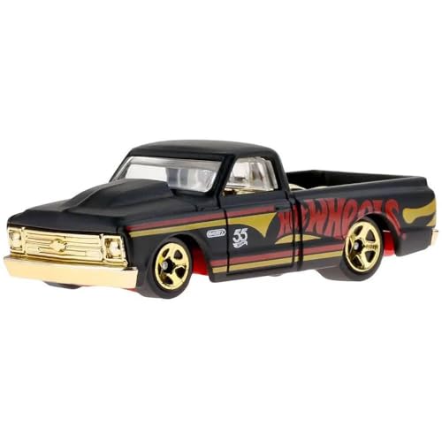 Hot Wheels Chevy C10 Pearl y Cromo 1:64 miniatura 2