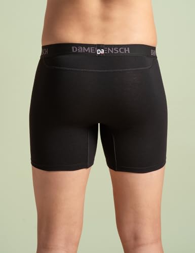Image of DAMENSCH Mens Regular Fit Premium Cotton Blend Boxer Brief | Innerwear Men, Men Boxers, Underwear for Men, Shorts for Men, Inner for Men, Briefs for Men